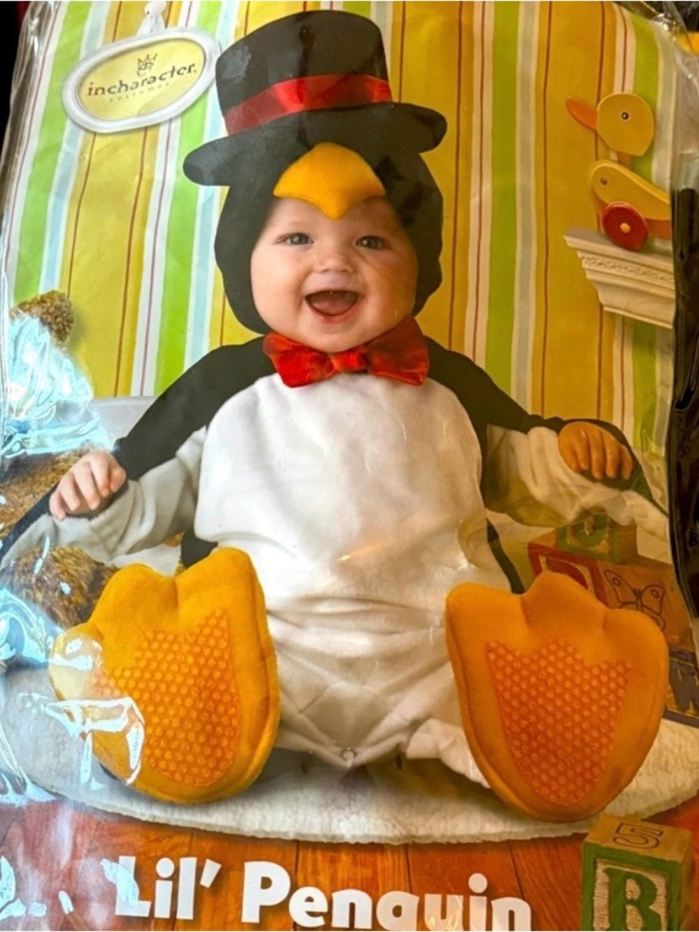 Incharacter Costumes Lil' Penguin 6-12 Month Penguin Costume EUC